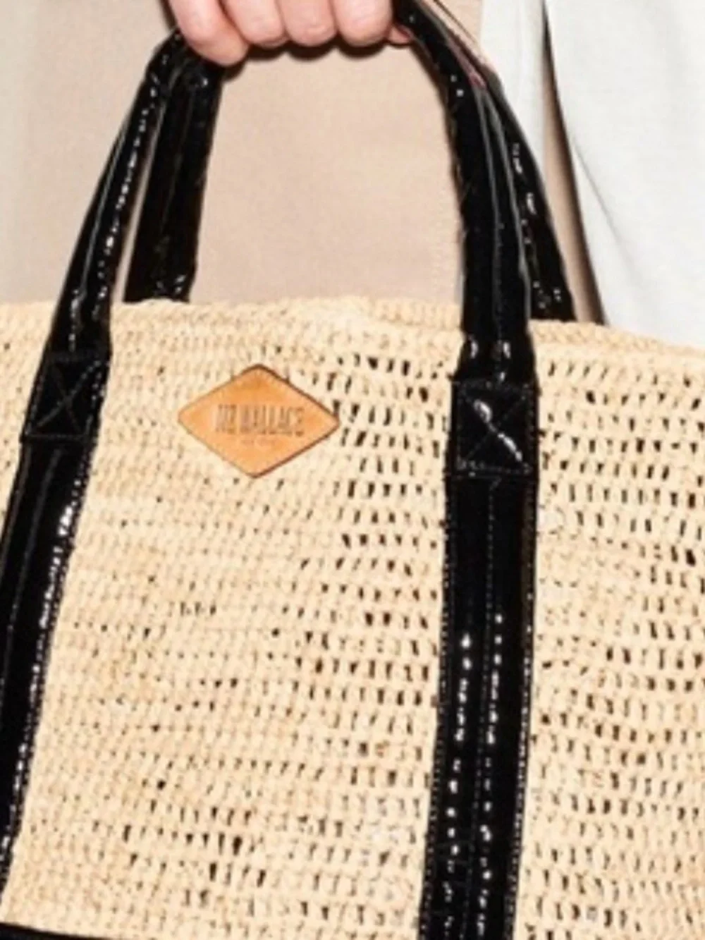 Medium Raffia Tote Bag NWT